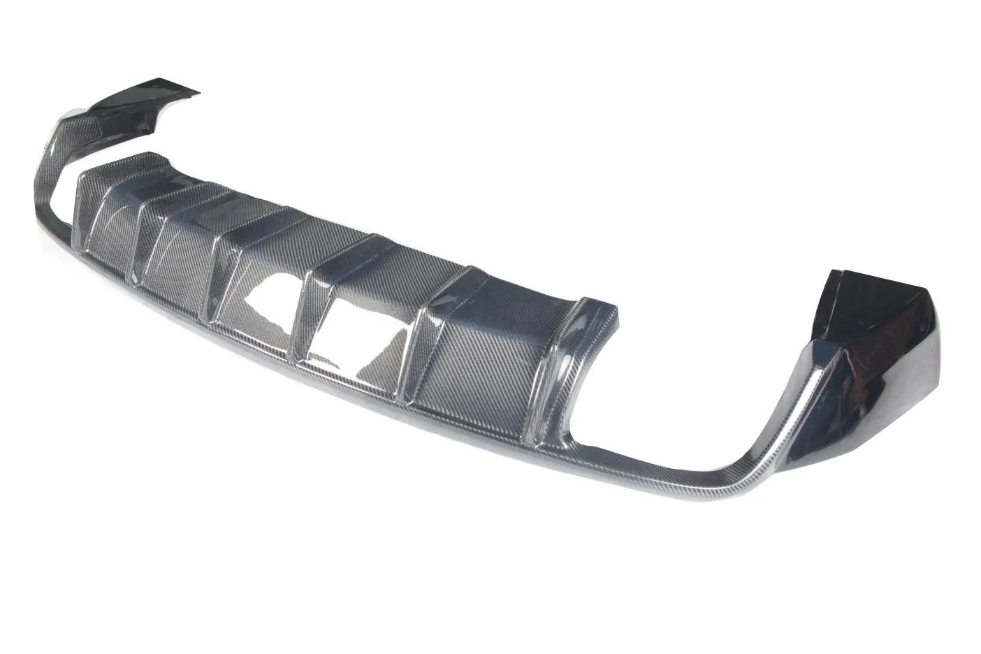 Dry Carbon Fiber Cvrbonized Rear DIffuser - Porsche Cayenne 9Y0.1 (2018-2023)