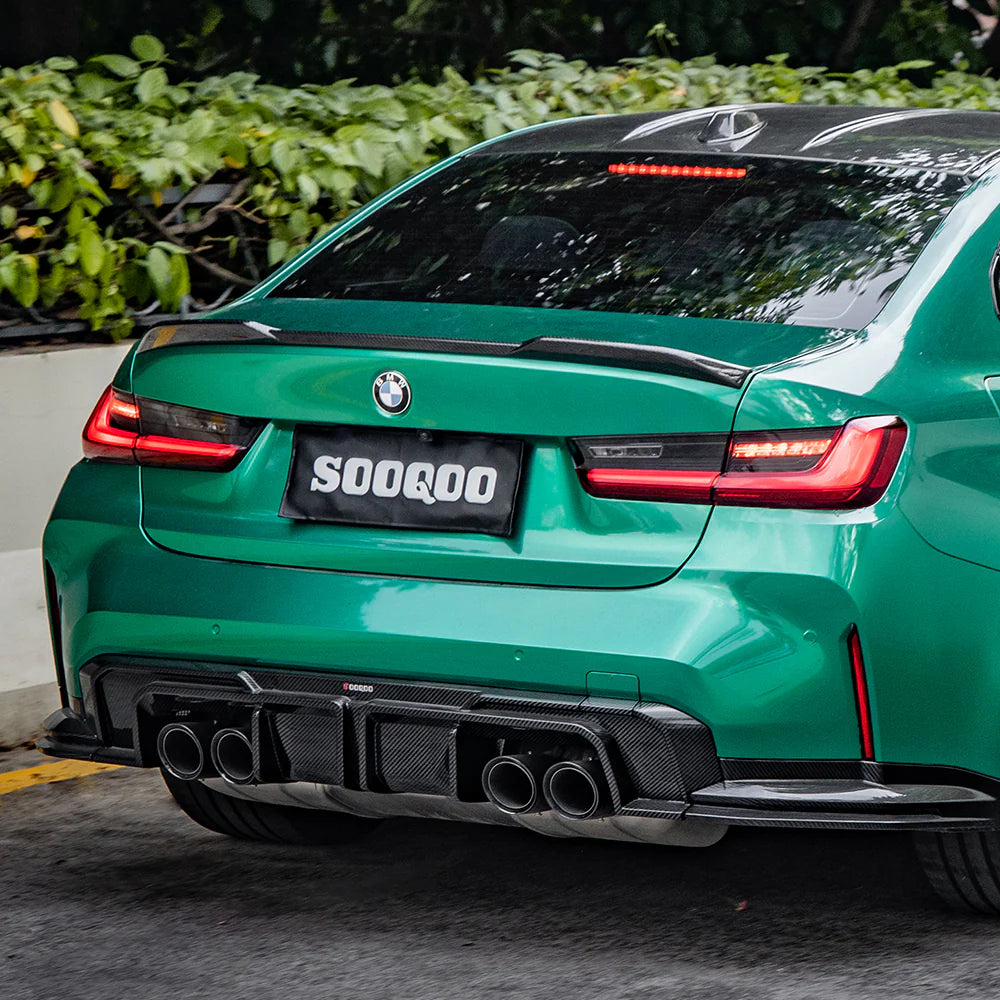 Dry Carbon Fiber SQ Rear Diffuser - G80 M3 | G82/G83 M4