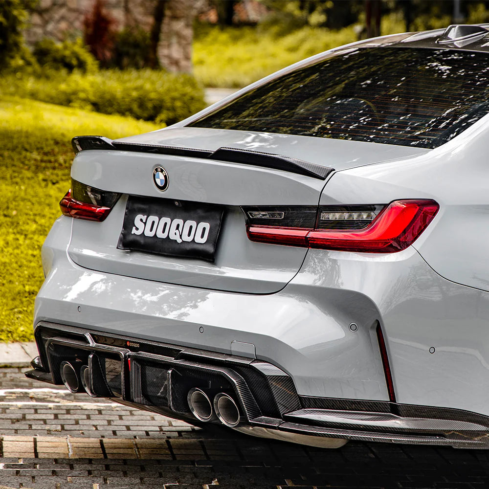 Dry Carbon Fiber SQ Rear Diffuser - G80 M3 | G82/G83 M4