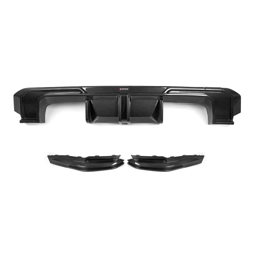 Dry Carbon Fiber SQ Rear Diffuser - G80 M3 | G82/G83 M4