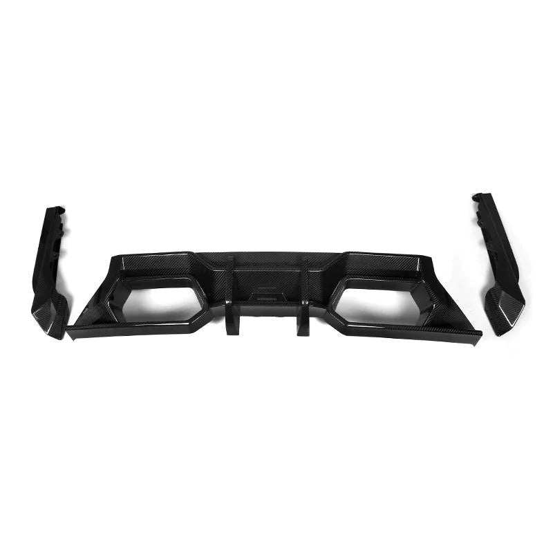 Dry Carbon Fiber SQ Design Rear Diffuser - G87 M2