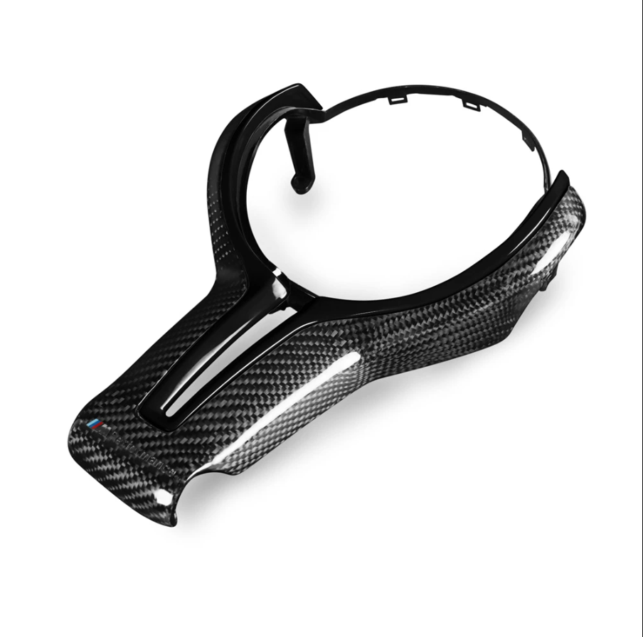 BMW F-Series Carbon Fiber Steering Wheel Trim