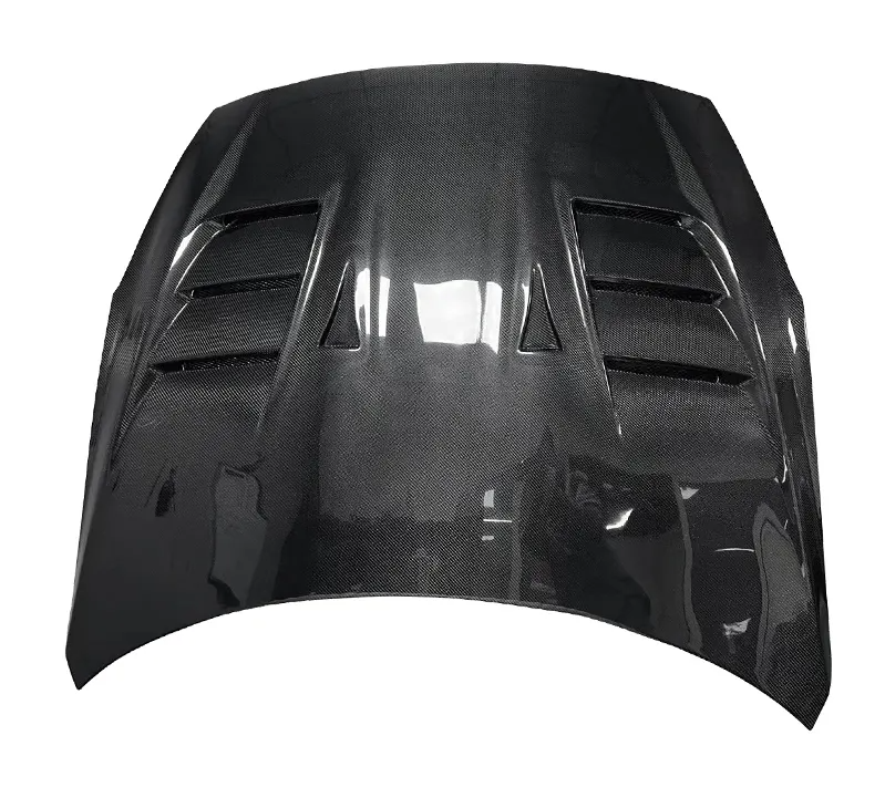 GTR TS Style Carbon Fiber Vented Hood