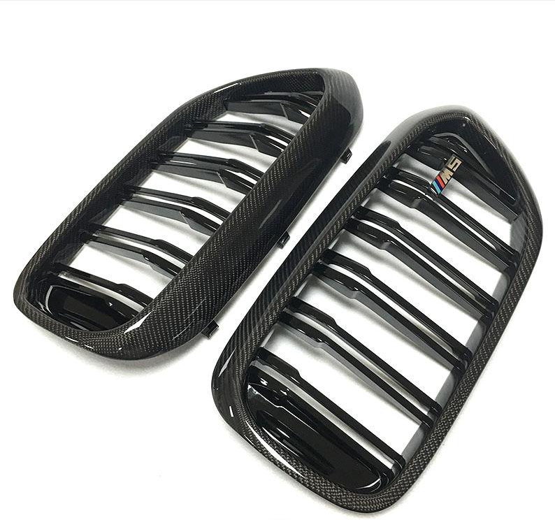 F90 Dual Slat Carbon Front Grill
