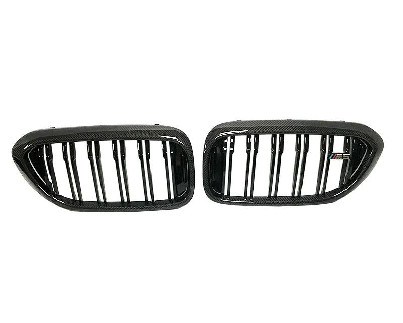 F90 Dual Slat Carbon Front Grill