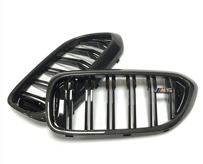 Carbon Fiber Front Kidney Grill - F90 M5