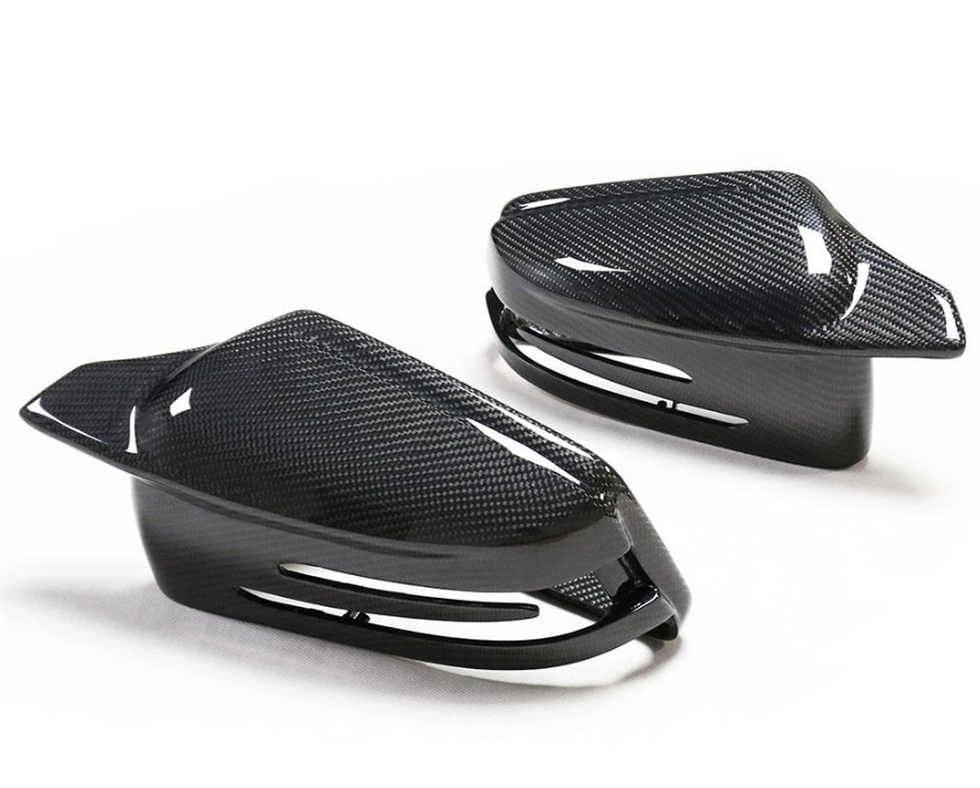 Mercedes C63 W204 Carbon Mirror Caps