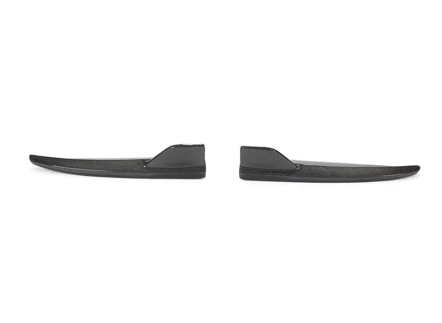 Mercedes C63 W205 Rear Bumper Carbon Fiber Splats