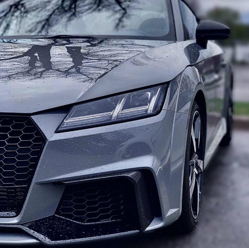 Audi TTRS Carbon Fiber Front Bumper Splitters