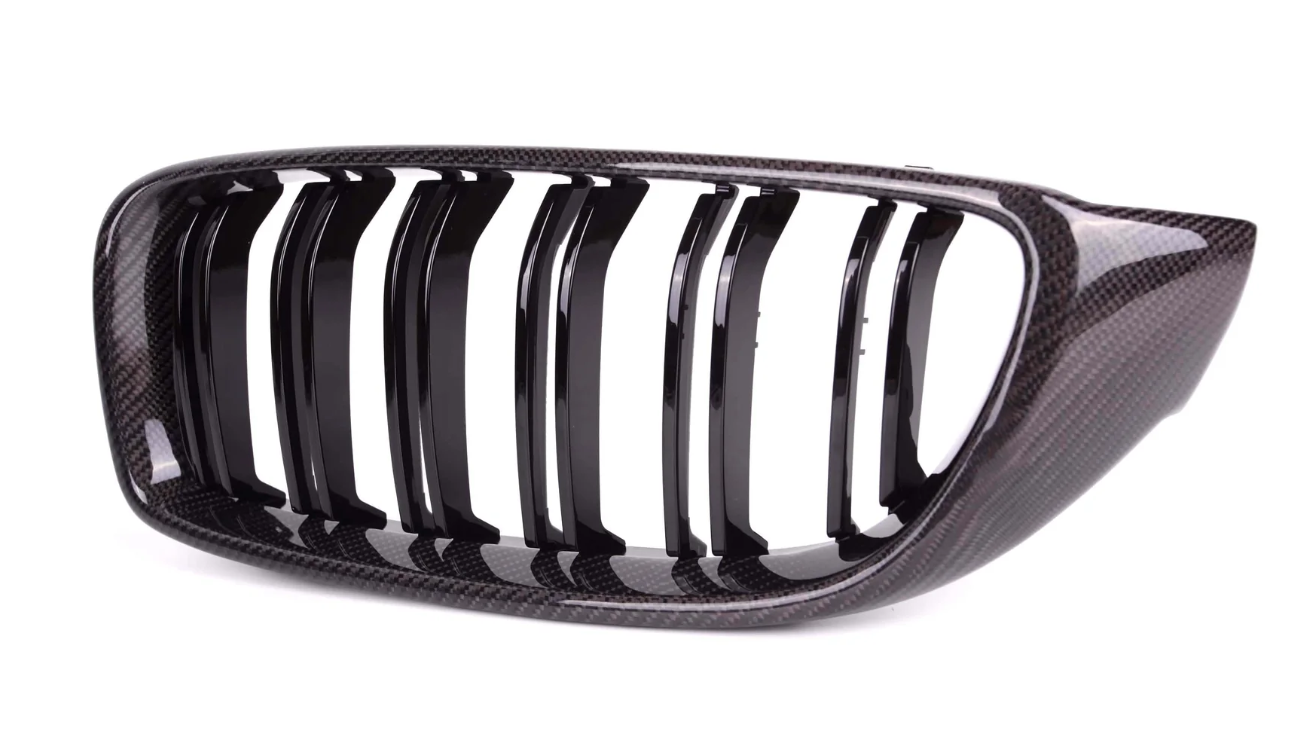 F30 Carbon Fiber Dual Slat Grills