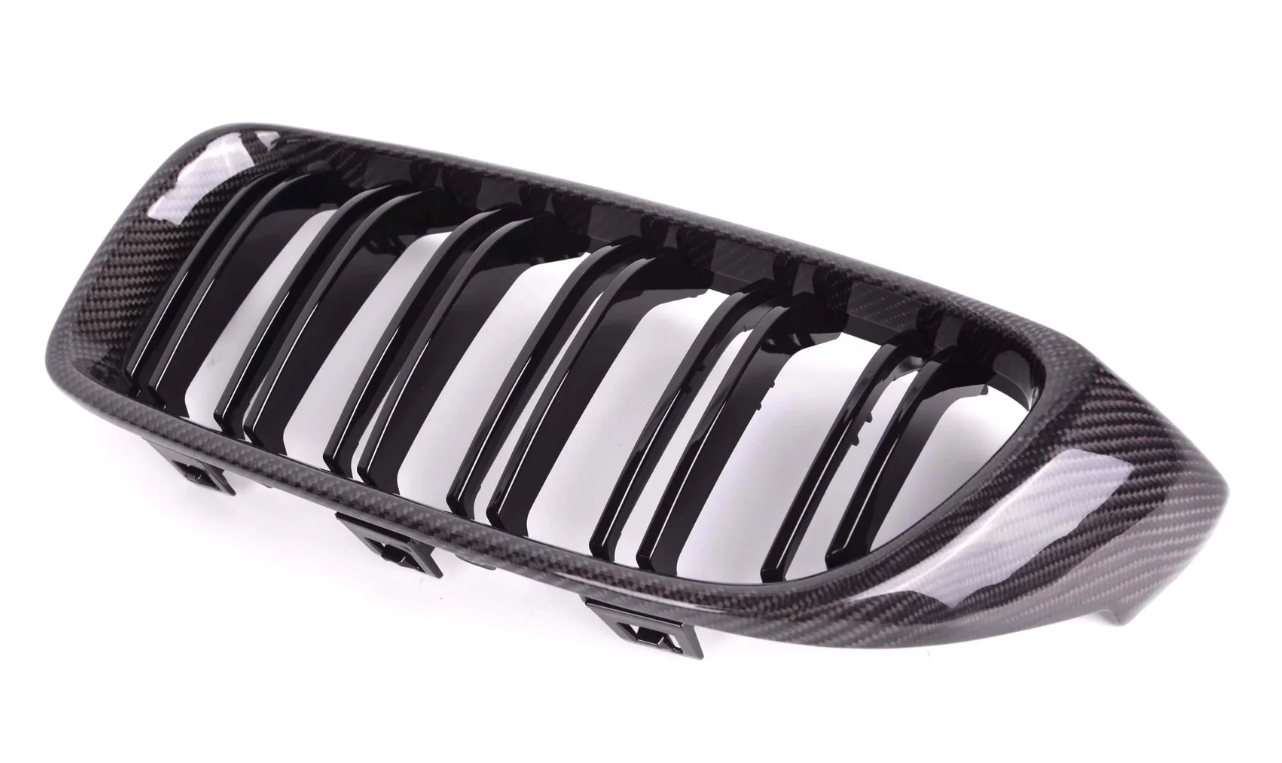 F30 Carbon Fiber Dual Slat Grills