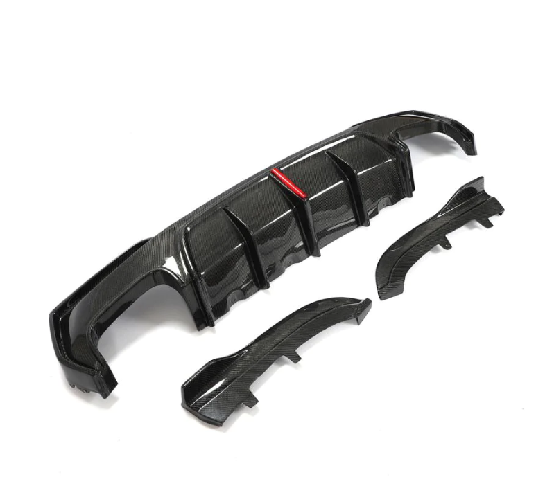 G22 4 Series Carbon Fiber Rear Diffuser