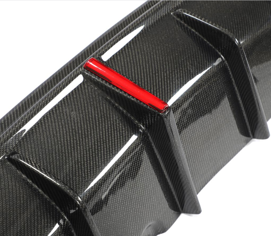 G22 4 Series Carbon Fiber Rear Diffuser