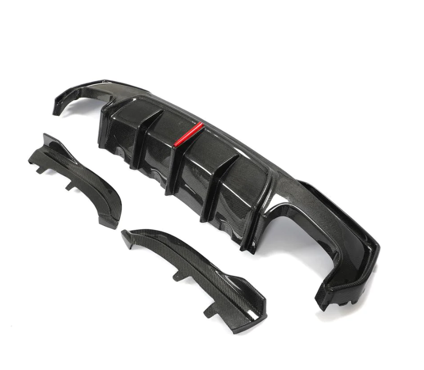 G22 4 Series Carbon Fiber Rear Diffuser