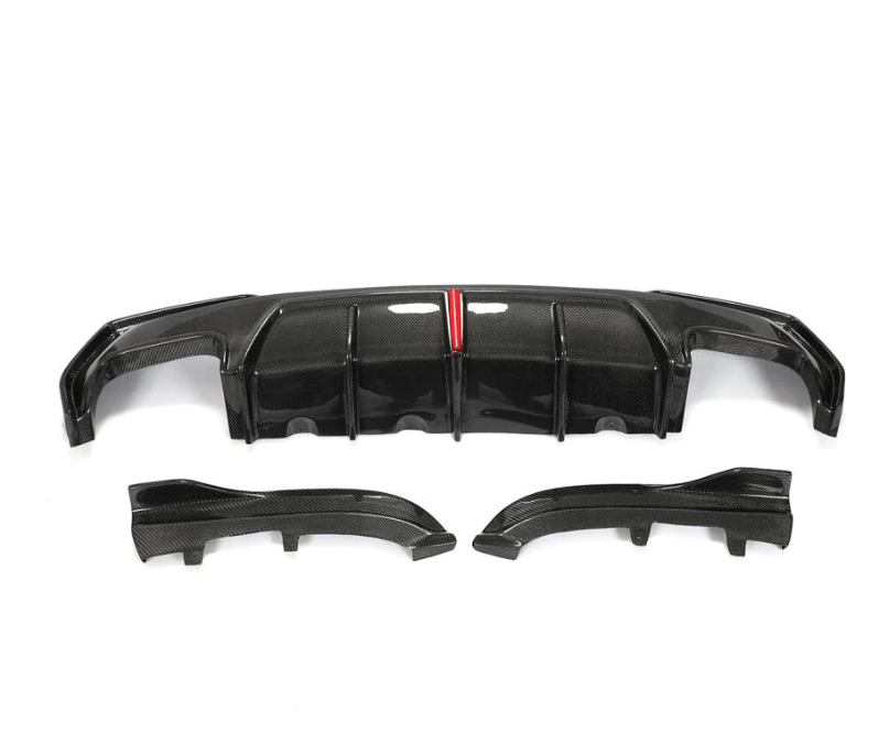 G22 4 Series Carbon Fiber Rear Diffuser