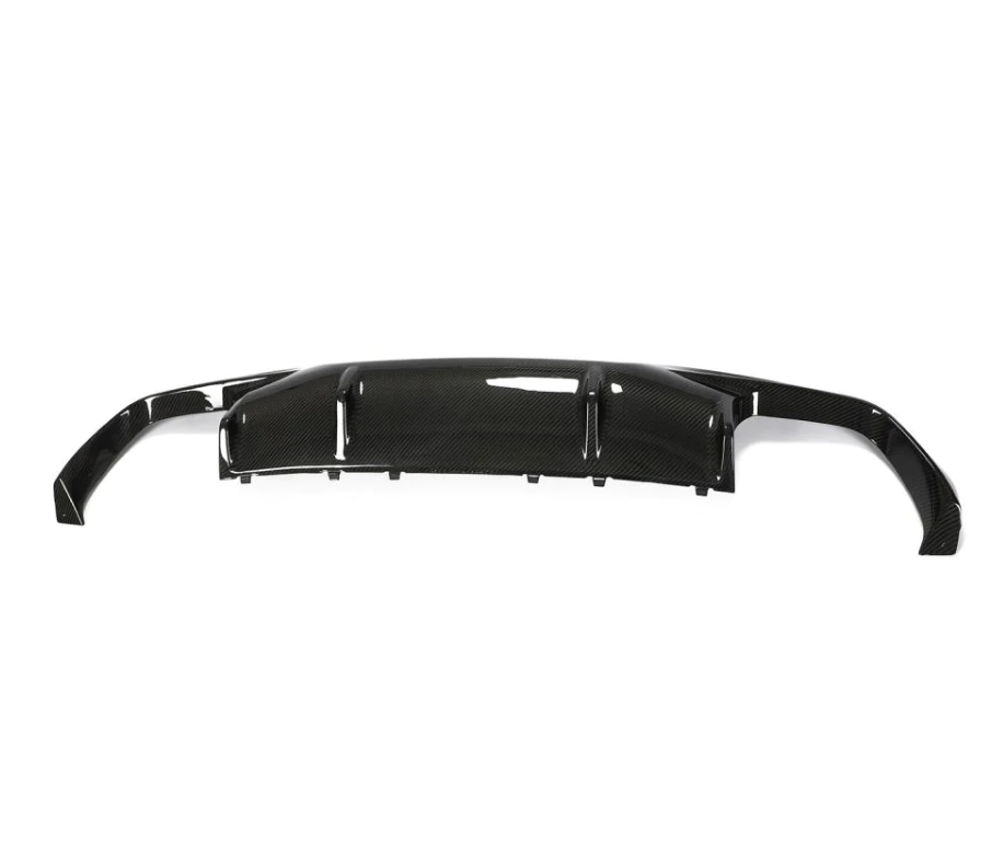 F93 M8 AC Style Carbon Fiber Rear Diffuser