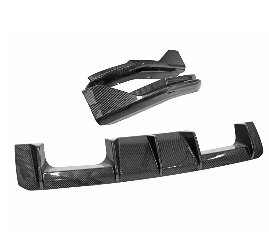 Dry Carbon Fiber 3 Piece Diffuser Set - G80 M3 | G82/G83 M4