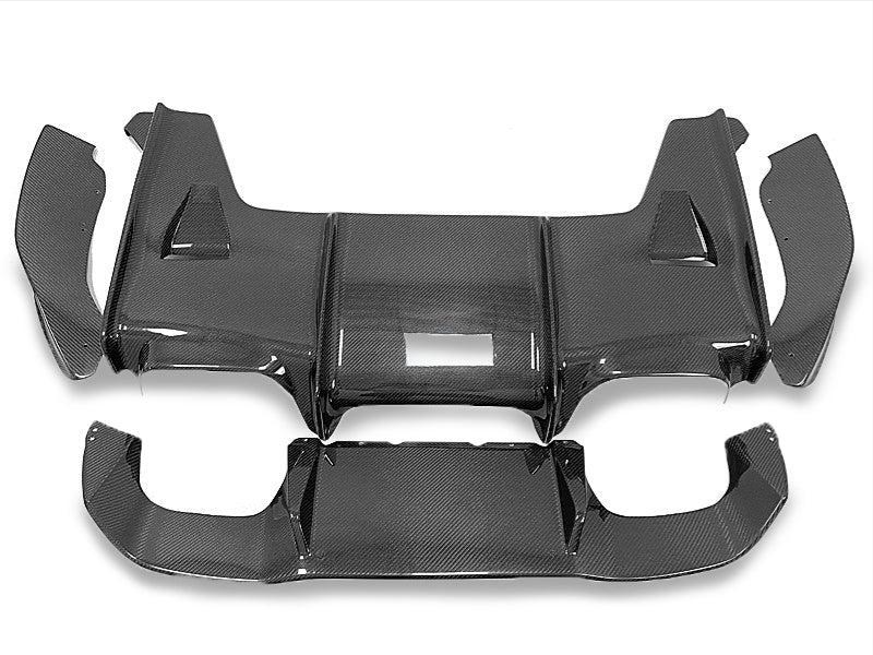 F87 M2 PSM Carbon Fiber Rear Diffuser