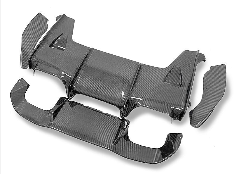 F87 M2 PSM Carbon Fiber Rear Diffuser