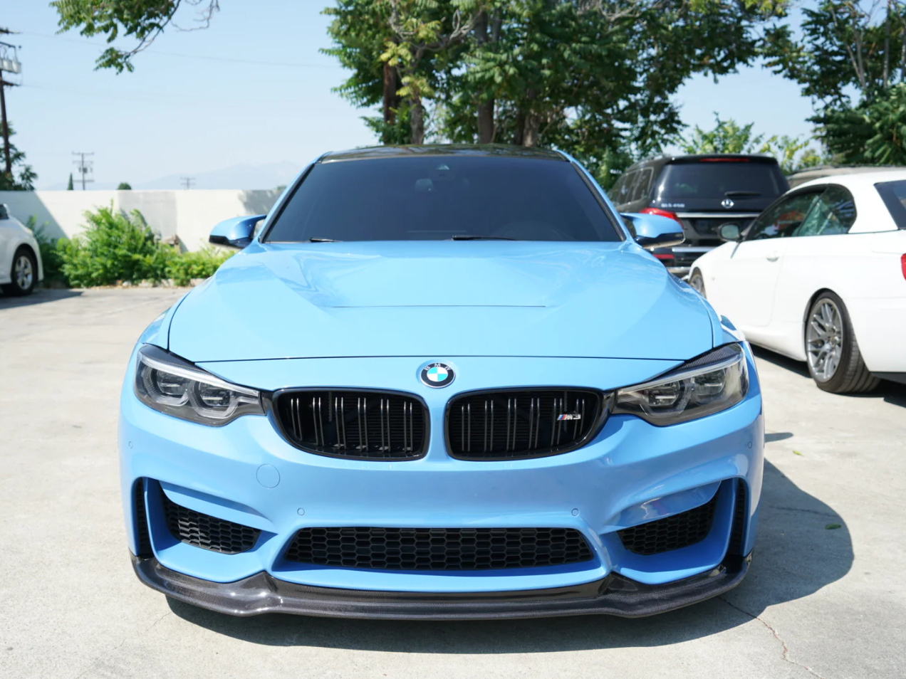 F80/F82 V Style Carbon Front Lip