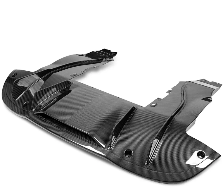 Dry Carbon VORS Style Rear Fiber Diffuser - McLaren 720s