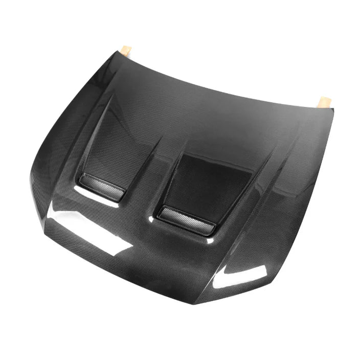 Dry Carbon Fiber Vented Hood - Audi RSQ8