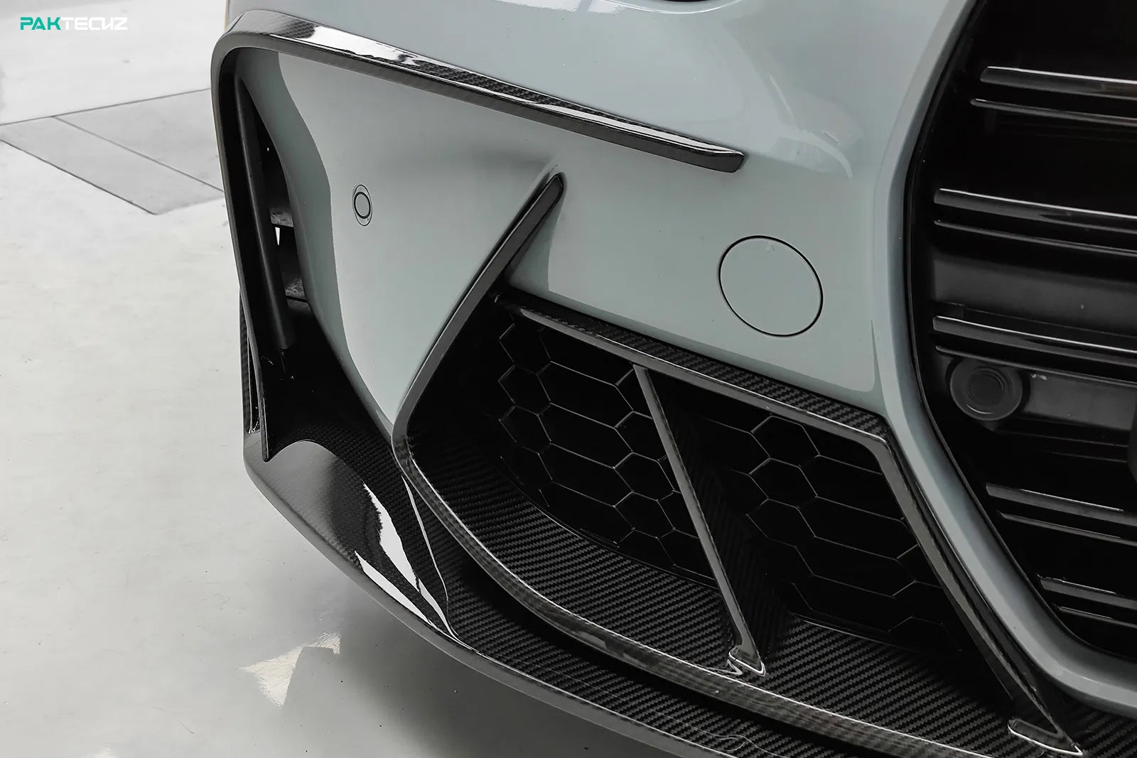 Dry Carbon Fiber Paktechz Front Vent Trim - G80 M3 | G82/G83 M4