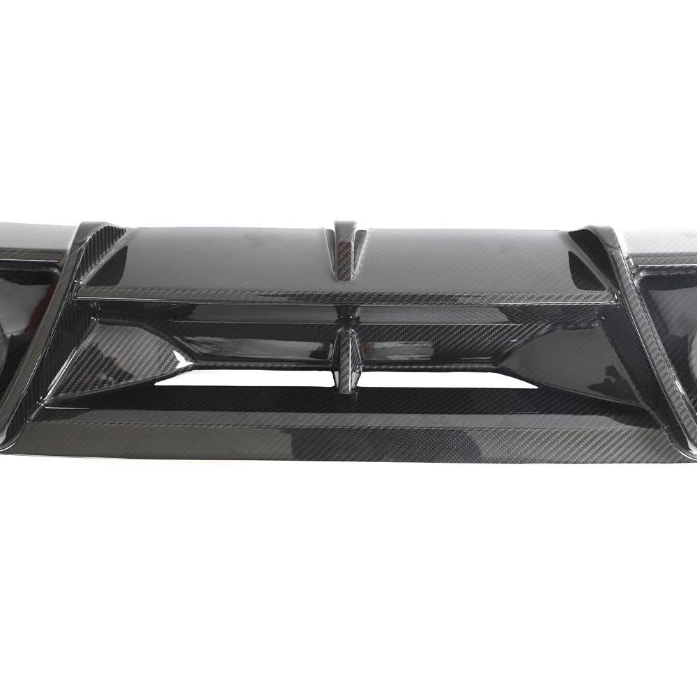 Dry Carbon Fiber Rear Diffuser - Porsche 911 992 Turbo/Turbo S