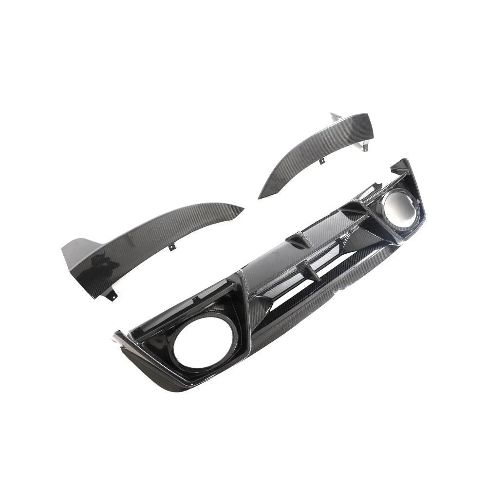 Dry Carbon Fiber Rear Diffuser - Porsche 911 992 Turbo/Turbo S